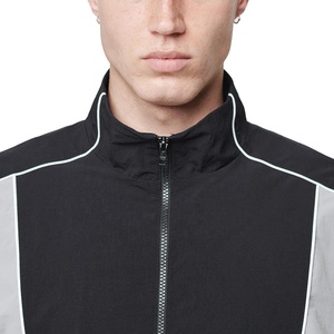 HEALY Custom <b>Zip</b> <b>up</b> Tracksuit Men Breathable Quick Dry Lightweight Polyester Nylon Windbreaker <b>Jacket</b> with Side Pocket - Product Image 2