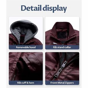 Chaqueta bomber de piel de oveja personalizada de Calidad única Chaqueta de cuero de alta calidad - Product Image 4