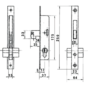 Lince Lock 5582n Hn/17 mm. - Product Image 2