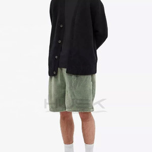 Pantalones Cortos Deportivos para Hombre de Alta Calidad, Bordado Personalizado, Diseño Sólido Informal, Antiarrugas, Corte Relajado, Cómodos, Ecológicos, de Secado Rápido - Product Image 3