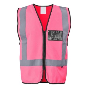 Gilet de sécurité haute visibilité réfléchissant de haute qualité pour les travailleurs Logo personnalisé Certifié CE/EU Tissu en coton/nylon/polyester - Product Image 1