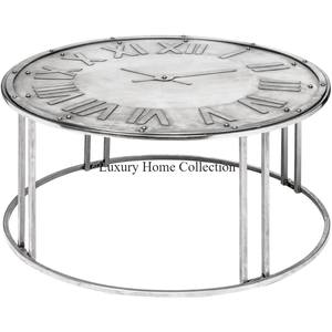 Mesa auxiliar de Metal con diseño de pinchazos, aluminio fundido, Color plateado, pulido brillante, niquelado, accesorios para muebles de sala de estar - Product Image 5