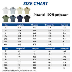 Chemise décontractée unie pour l'été, nouveau col à revers, 100% coton, séchage rapide, manches courtes, poche pour homme et femme unisexe - Product Image 4