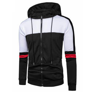 Sweat-shirts pour hommes élégants faits main avec fermeture éclair, décontractés pour l'hiver, en promotion, col montant, motif uni, en polaire, personnalisables - Product Image 4