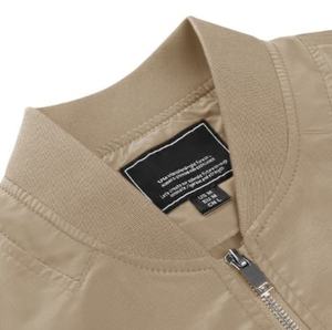 Chaqueta Cortavientos Informal con Cuello Alto y Cremallera Completa, Diseño Personalizado al por Mayor, de Lona, Poliéster, Transpirable, Ligera y Resistente al Viento - Product Image 2