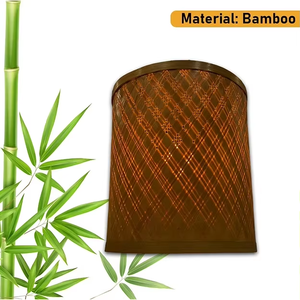 Handcrafted Premium <b>Bamboo</b> Pendant Lamp | Durable Sustainable <b>Lighting</b> Fixture With Elegant Finish From Indian Supplier - Product Image 4