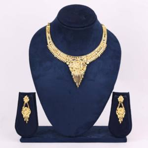 Collares de microformación de oro, joyería de moda tradicional y para ocasiones especiales para mujer, cobre y latón, Chapado en Oro Laminado - Product Image 1