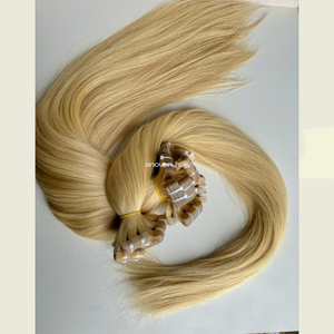 Extensiones de Cabello Humano Natural sin Costuras con Técnica Eslava, Cabello Vietnamita Directo de Fábrica, con Cinta Adhesiva - Product Image 3