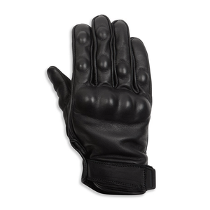 Men's Black Genuine Leather Motorbike Touring Glove Motorcycle Auto Racing Wear Gloves For Men - Product Image 4
