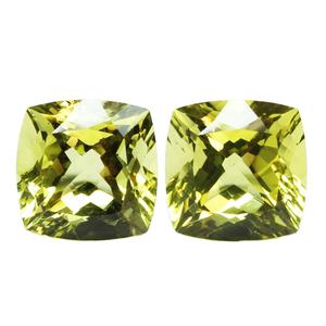 Haute qualité bijoux à bricoler soi-même accessoires 100% naturel citron Quartz coussin en forme de facettes coupe pierre précieuse en vrac pour vente en vrac OEM - Product Image 4