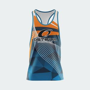 Camiseta sin Mangas para Hombre de Alta Calidad, Corte Regular, para Gimnasio y Fitness, Color Personalizado, Logotipo Frontal, Transpirable, Tejida, Informal - Product Image 3