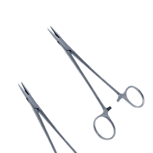 Porta agujas Lawrence de alta calidad, mandíbula fina, fabricante de instrumentos quirúrgicos de acero inoxidable de 150mm de largo en Pakistán - Product Image 1