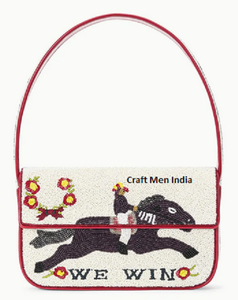 Bolso de Lujo con Cuentas Bordadas, Estilo Personalizable, Bolso de Mano para el Mardi Gras, Novedad 2026 - Product Image 2