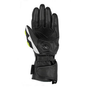 Gants de course à vélo en cuir véritable respirant pour le sport en gros, protection complète des doigts, gants de moto - Product Image 6