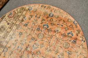 Handmade <b>Brown</b> 6x9 Large Area Rug Bohemian Tribal Anatolian Design Vintage Turkish Saloon Style Custom Size Option Abstract Set - Product Image 2