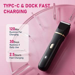 Depiladora Eléctrica Recargable 5 en 1 para Mujer, Afeitadora Húmeda/Seca sin Dolor, Resistente al Agua IPX7, para Zona del Bikini, Piernas y Área Íntima - Product Image 6