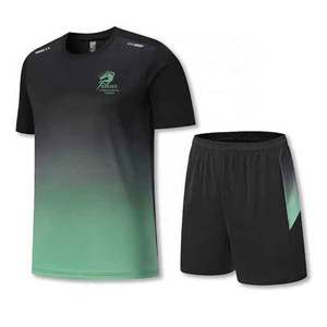 Uniforme de tennis pour hommes avec logo personnalisé, adapté aux entraînements en équipe, aux matchs professionnels et aux compétitions, en promotion. - Product Image 1