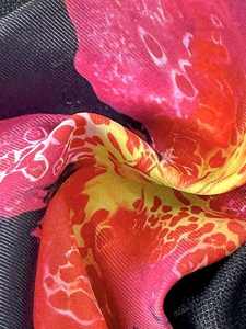 Ensemble de bikini floral personnalisé en polyester et élasthanne pour femmes, maillot de bain deux pièces triangle avec imprimé bleu, bretelles ajustables à nouer sur les côtés - Product Image 6