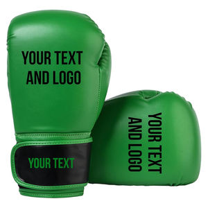 Gants de boxe MMA professionnels pour adultes, modèle 2026, à succès, avec logo personnalisé, fermeture auto-agrippante, antidérapants, en cuir respirant et absorbant l'humidité - Product Image 3