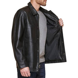 Motocyclette OEM design classique mode motard formel garçons vestes de moto en cuir véritable vente en gros - Product Image 2