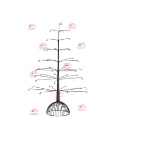 Decoración de Navidad Uso Adornos de metal Diseño atractivo Acabado en negro Venta caliente Árbol de metal - Product Image 1