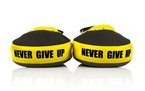 Custom Logo <b>Focus</b> <b>Pad</b> Never Give up Fairtex <b>Focus</b> Mitt Custom Logo <b>Focus</b> <b>Pad</b> for Training - Product Image 5