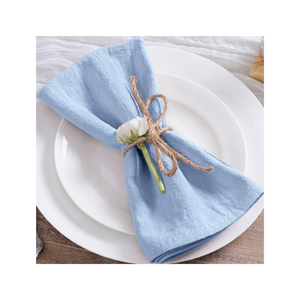 Servilletas de Tela de Algodón 100% Duraderas con Tejido Twill, Tratadas para Preservar el Color, Ideales para Servicios de Catering, Pedidos Internacionales al por Mayor - Product Image 3
