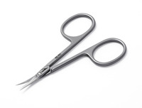 Nghia Vietnam Tijeras para cutículas de alta calidad Herramienta profesional de manicura de acero inoxidable Punta curva Calidad Premium