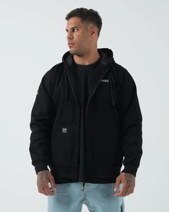 Sudaderas con Capucha Negras de Moda, Sudadera con Capucha Personalizada con Efecto Desgastado para Hombre y Mujer - Sudaderas de Calle de Peso Pesado, Pedidos al por Mayor de Fábrica OEM - Product Image 2