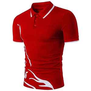 Polos de haute qualité pour hommes Chemises unies décontractées anti-boulochage respirantes personnalisées de couleur unie de grande taille en gros - Product Image 1
