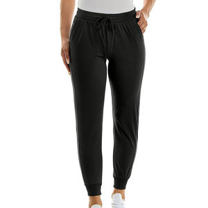 Pantalons de survêtement d'hiver personnalisés pour femmes, joggings légers, décontractés, en coton doux, respirants, pour la salle de sport, l'entraînement, le streetwear, pantalon taille haute, plat - Product Image 1