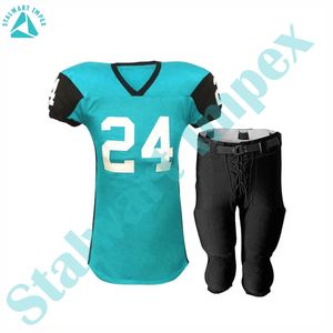 Nuevo 2024 al por mayor uniforme de fútbol americano bajo MOQ uniforme de fútbol personalizado fútbol americano - Product Image 1