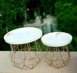 Soporte de Metal con forma redonda para pastel, decoración para el hogar, diseño de Metal, el mejor para decoración de fiesta de cumpleaños - Product Image 2