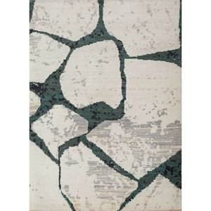 Entropy Ivory Hand Knotted Wool Rug AKWL-7161 <b>Big</b> Rectangle Abstract Pattern for Living Room Decor 10mm Thickness for Teens - Product Image 1