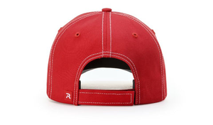 Custom Embroidery Richardson 275 5 Panel Charcoal Front Contrast Stitching <b>Waterproof</b> Polyester/Cotton Adjustable Baseball <b>Cap</b> - Product Image 3