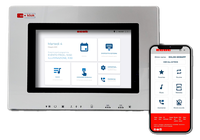 Passerelle industrielle IOT 10 ''écran tactile HMI intégré 4G WiFi Modbus RS485 GPS MQTT Cloud IoT Service 4G commutateur 10'' écran tactile