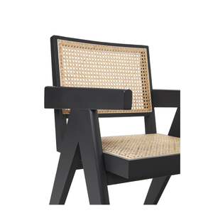 Customizable Modern <b>Dining</b> <b>Chair</b> High Quality Rattan Solid Wood Frame for Home Hotel Bar Furniture High Design Home Bar - Product Image 4