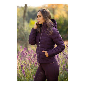 Veste d'hiver Parka veste d'extérieur doudoune veste à capuche avec matelassage et fourrure hommes femmes et enfants en tissu imperméable - Product Image 3