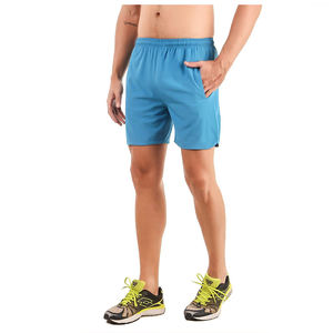 Pantalones cortos para correr con cintura elástica para hombre, diseño de moda al por mayor, tipo de cintura media - Product Image 3