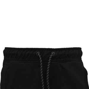 Pantalones cortos activos de algodón 100% para hombre, pantalones cortos de sudor con logotipo personalizado, pantalones cortos lisos de tamaño personalizado, cintura elástica con cordón ajustable - Product Image 4