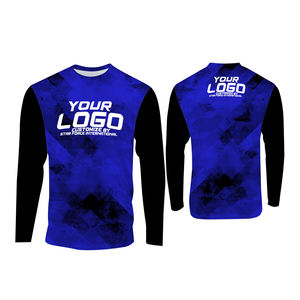 Vente en gros de chemises de pêche à manches longues vêtements de pêche chemises de pêche à manches longues marque privée protection UV séchage rapide personnalisé - Product Image 4