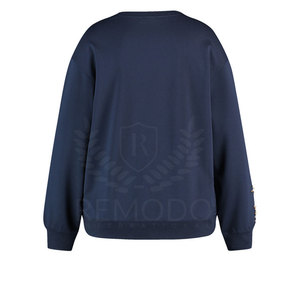 เสื้อสเวตเตอร์ประดับพลอยเทียมของผู้หญิงเสื้อสเวตเชิ้ตแฟชั่นฤดูหนาวแบบแวววาวติดฉลากส่วนตัว - Product Image 3