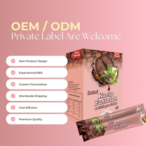 Certifié halal de qualité supérieure Kacip Fatimah crème à café instantanée aromatisée propriétés bienfaisantes pour la santé amère effets sur la peau éclatants - Product Image 4