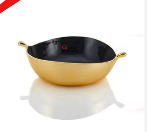 <b>prime</b> quality golden finished dessert and <b>chocolate</b> serving tray for hotel restaurant and <b>bar</b> - Product Image 1