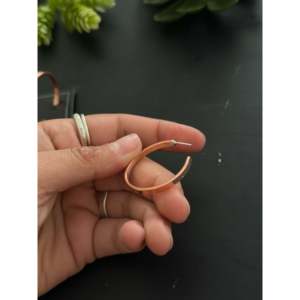 Pendientes Colgantes de Cobre Navajo, Pendientes Geométricos con Perlas y Diamantes, Estilo Religioso Moderno para Bodas, Fiestas, Regalo - Product Image 5
