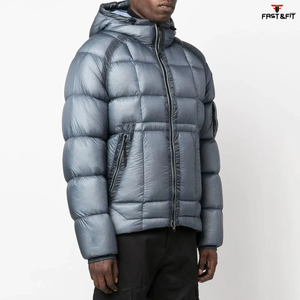 Veste d'hiver respirante à col montant et capuche en tissu softshell imperméable de qualité supérieure, fabriquée en usine professionnelle - Product Image 4