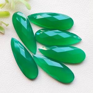 พลอยพลอยโมราตัดเป็นรูปกุหลาบสีเขียวธรรมชาติสำหรับเครื่องประดับจักระปกป้องพลังงานทางอารมณ์ความแข็งแรงทางอารมณ์หินหายากสำหรับการรักษา - Product Image 1