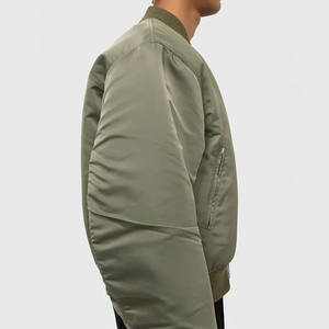 Cremallera Up Prendas de abrigo Abrigos Chaqueta de bombardero OEM Camo Chaqueta de invierno Abrigos baratos Abrigo de invierno Hombres chaquetas de bombardero hombres - Product Image 4