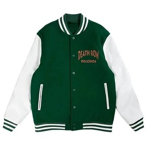 Chaqueta universitaria de lana personalizada para hombre y mujer Chaqueta con letras de alta calidad con opción de bordado del logotipo del equipo - Product Image 1