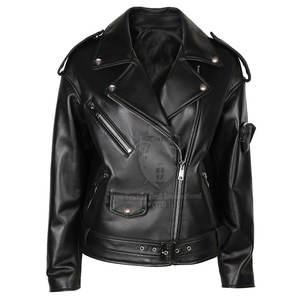 Nouveauté, vestes pour femmes en cuir véritable de haute qualité, tricotées, écologiques, respirantes, vente en gros à prix réduit - Product Image 3